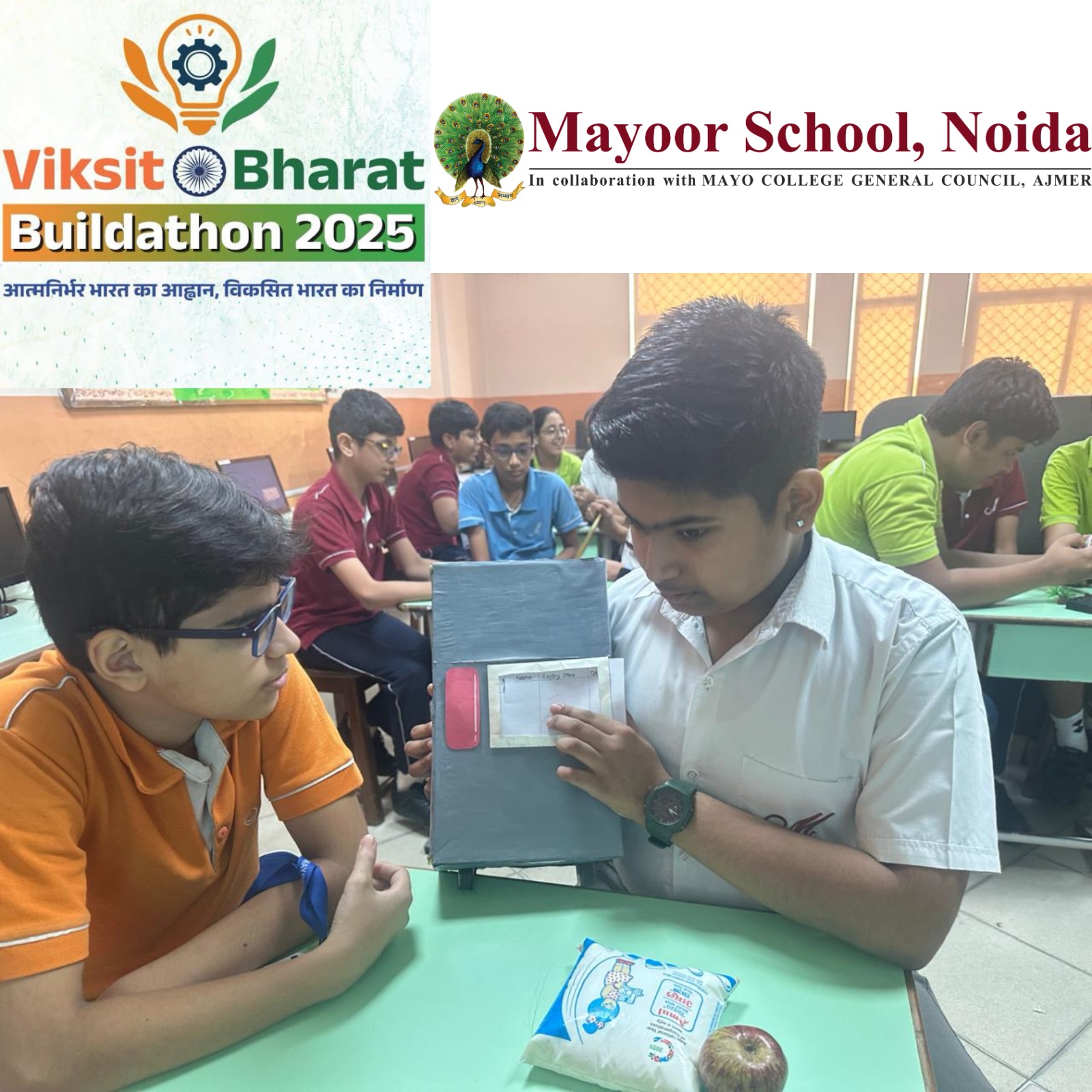 Mayoor Innovators Illuminate Viksit Bharat Buildathon 2025! 